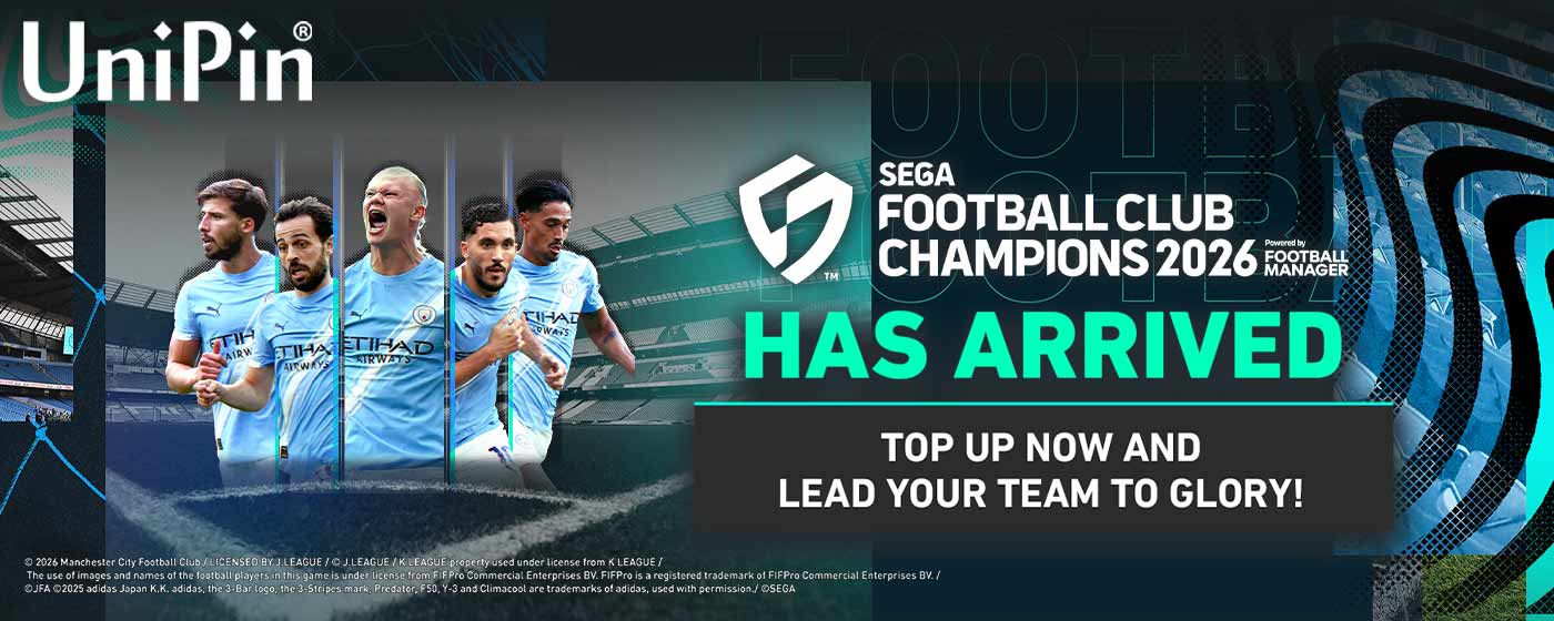 SEGA Football Club Champions 2026 พร้อมให้บริการแล้วบน UniPin (TH)